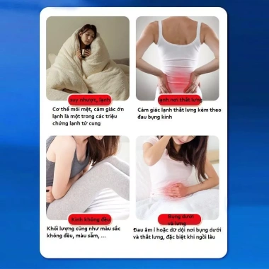 Dán Lạnh Tử Cung Nhật Bản 10 miếng - Giảm Đau Bụng Kinh, Kinh Nguyệt Không Đều, Ớn Lạnh Nhanh Chóng 3
