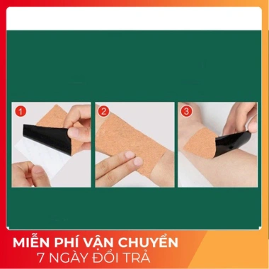 Dán Ngải Cứu 20 Miếng Giảm Đau Xương Khớp Cột Sống Nhanh Túi 20 Miếng 13.000 VND 7