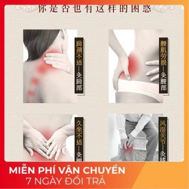 Dán Ngải Cứu 50 miếng giảm đau cổ vai gáy, thải độc nhanh, chỉ 16.000₫ 5 Dán Ngải Cứu 50 miếng giảm đau cổ vai gáy, thải độc nhanh, chỉ 16.000₫ 5