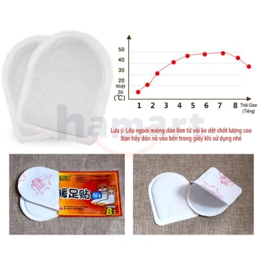 Dán Nhiệt Bàn Chân DUOLAMAO 2 Miếng - Giữ Ấm, Toả Nhiệt, Chống Lạnh Tay, Giá 10.000₫ 7
