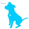 Dán Phản Quang Pit Bull Dễ Thương cho Xe, Cửa Sổ, Đề Can - SPM Đề Can Trang Trí 2