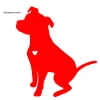 Dán Phản Quang Pit Bull Dễ Thương cho Xe, Cửa Sổ, Đề Can - SPM Đề Can Trang Trí 5