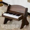 Đàn Piano Mini Gỗ Kuang Meng cho Bé, Bàn Phím Điện Tử Trẻ Nhỏ, Quà Sinh Nhật