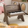 Đàn Piano Mini Gỗ Kuang Meng cho Bé, Bàn Phím Điện Tử Trẻ Nhỏ, Quà Sinh Nhật 2