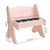Đàn Piano Mini Gỗ Kuang Meng cho Bé, Bàn Phím Điện Tử Trẻ Nhỏ, Quà Sinh Nhật 8