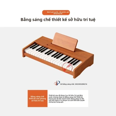 Đàn Piano Mini Gỗ Kuang Meng – Đồ chơi bàn phím điện tử cho bé, quà sinh 1.512.000 VND 2