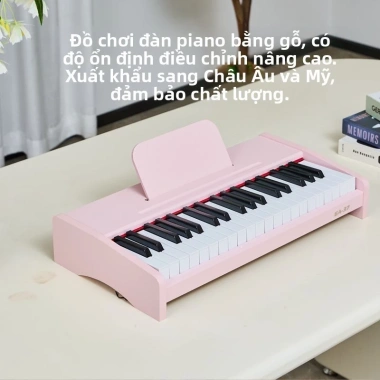 Đàn Piano Mini Gỗ Kuang Meng – Đồ chơi bàn phím điện tử cho bé, quà sinh 1.512.000 VND 5