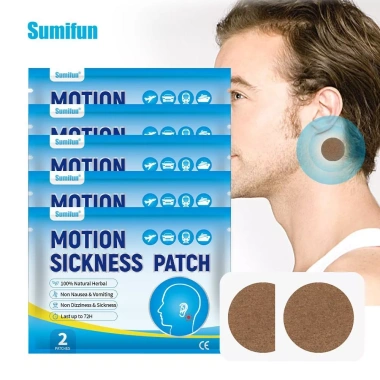 Dán Say Xe 2 Miếng Thảo Mộc Giảm Giá - Say Tàu, Thuyền, Máy Bay, Giá Cực Rẻ 27.540 VND