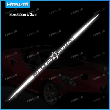 Dán trắng Laser phản quang logo ô tô - Nhãn dán trang trí xe, giá 39.496₫ 4