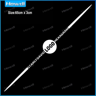 Dán trắng Laser phản quang logo ô tô - Nhãn dán trang trí xe, giá 39.496₫ 9