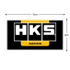 Dán Xe Hơi HKS Phản Quang Chống Thấm Nước Decal Cửa Sổ Kính Ốp Lưng Toyota Mitsubishi EVO 13