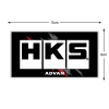 Dán Xe Hơi HKS Phản Quang Chống Thấm Nước Decal Cửa Sổ Kính Ốp Lưng Toyota Mitsubishi EVO 15