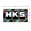 Dán Xe Hơi HKS Phản Quang Chống Thấm Nước Decal Cửa Sổ Kính Ốp Lưng Toyota Mitsubishi EVO 17