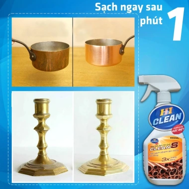 Đánh bóng đồng 500ml HC01DD - Tẩy gỉ, loại bỏ màng oxit, đồng sáng bóng, sạch sẽ, giá ưu đãi 98.000₫ 4