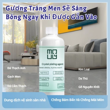 Đánh Bóng Nhanh Dung Dịch Phủ Bóng Đá Nano Tăng Độ Sáng Phục Hồi Đá Cẩm Thạch Gạch Giá Ưu Đãi