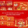 DANY SET 10/20 Thẻ Cào Tết Lì Xì May Mắn - Quà Tặng Học Sinh, Fortune Scratch Card, Giá 19.000đ 8