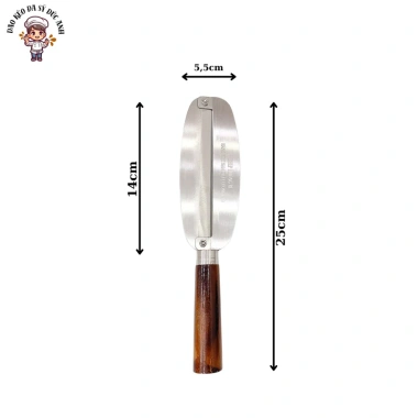 Dao bào hoa chuối thép trắng chống gỉ – Set bào củ quả từ làng nghề Đa Sỹ, giảm giá 50.000₫ 6 Dao bào hoa chuối thép trắng chống gỉ – Set bào củ quả từ làng nghề Đa Sỹ, giảm giá 50.000₫ 6