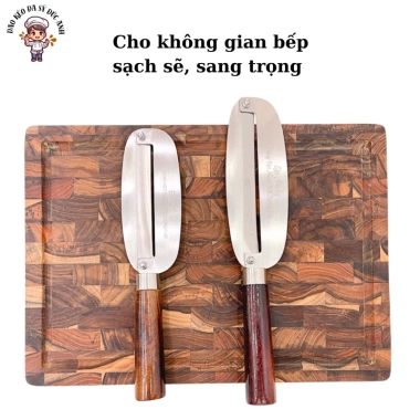 Dao bào hoa chuối thép trắng chống gỉ – Set bào củ quả từ làng nghề Đa Sỹ, giảm giá 50.000₫ 8 Dao bào hoa chuối thép trắng chống gỉ – Set bào củ quả từ làng nghề Đa Sỹ, giảm giá 50.000₫ 8