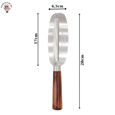 Dao bào hoa chuối thép trắng chống gỉ – Set bào củ quả từ làng nghề Đa Sỹ, giảm giá 50.000₫