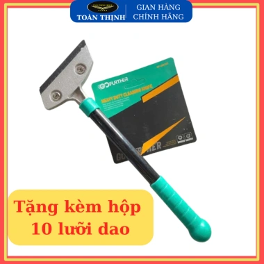 Dao cạo đa năng 37cm - Sủi vệ sinh tường, sàn, sơn - 10 lưỡi dao - Giá 35.000đ