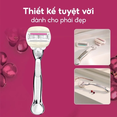 Dao cạo Gillette Venus Comfortglide Olay Sugarberry Mềm mịn không kích ứng 319.000đ 6