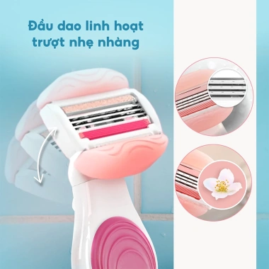 Dao cạo Gillette Venus Mini Comfortglide White Tea Giá 179.000, da mịn, cạo nhẹ 5 Dao cạo Gillette Venus Mini Comfortglide White Tea Giá 179.000, da mịn, cạo nhẹ 5