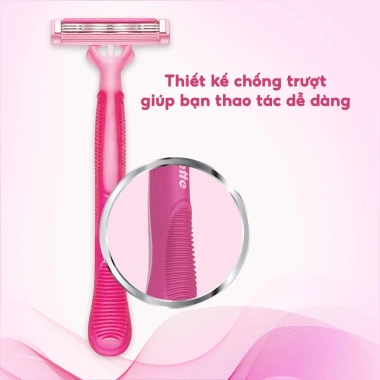 Dao cạo Gillette Venus Simply Basic 2 cây - Lưỡi mỏng siêu mịn, giảm còn 49k