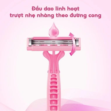 Dao cạo Gillette Venus Simply Basic 2 cây - Lưỡi mỏng siêu mịn, giảm còn 49k 4 Dao cạo Gillette Venus Simply Basic 2 cây - Lưỡi mỏng siêu mịn, giảm còn 49k 4