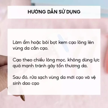 Dao Cạo Lông Đa Năng TOOLA Razors Set BT-TLA092 - Giá 79.000đ ThegioiSkinfood 3