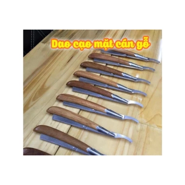 Dao Cạo Lông Mặt Cán Gỗ - Siêu Mềm, An Toàn, Giá Chỉ 35.000 VNĐ Giảm Giá