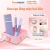 Dao cạo lông mày Teemoon 2 đầu không gỉ, siêu bén không đau - Set 2 chiếc 55k
