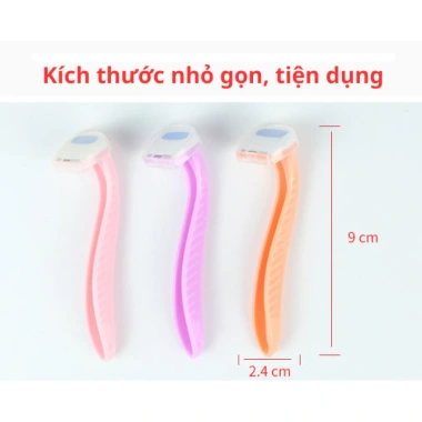 Dao cạo lông vùng kín bikini chống xướt BIKI HOUSE T515 – Thiết kế mới, cắt tỉa râu nách, chân tay 5