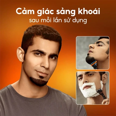 Dao cạo râu Gillette Fusion 5 lưỡi kép - Cạo sạch, mượt, giảm giá 269.000 VND 3