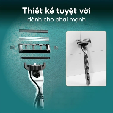 Dao cạo râu Gillette Mach 3 3 lưỡi kép Clean Shave - Giá chỉ 189.000₫ 7 Dao cạo râu Gillette Mach 3 3 lưỡi kép Clean Shave - Giá chỉ 189.000₫ 7