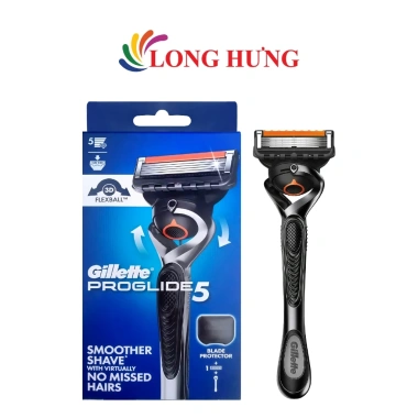 Dao cạo râu Gillette Proglide 5 lưỡi kép - Giá ưu đãi 329.000 VND, độ mượt siêu mịn