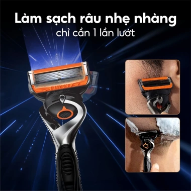 Dao cạo râu pin Gillette Proglide 5 Power 5 lưỡi kép - Giá chỉ 399.000 đ