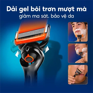 Dao cạo râu pin Gillette Proglide 5 Power 5 lưỡi kép - Giá chỉ 399.000 đ