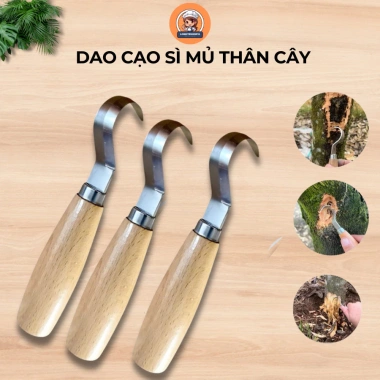 Dao cạo sì mủ thép không gỉ, râu riêng, gọt vỏ, xử lý sâu nấm - Sắc bén, tiện lợi, chỉ 55.000 VND 2