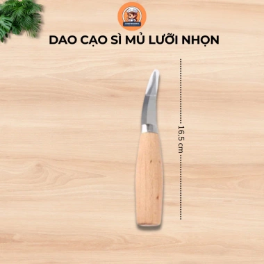 Dao cạo sì mủ thép không gỉ, râu riêng, gọt vỏ, xử lý sâu nấm - Sắc bén, tiện lợi, chỉ 55.000 VND 4