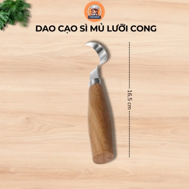 Dao cạo sì mủ thép không gỉ, râu riêng, gọt vỏ, xử lý sâu nấm - Sắc bén, tiện lợi, chỉ 55.000 VND 6