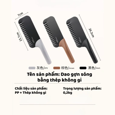 Dao Cắt Củ Quả Sóng GoMarket Thép Không Gỉ Bền Đẹp Tiện Dụng Nhà Bếp Giá 68.000 VND