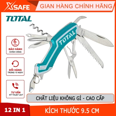 Dao cắt đa năng TOTAL THMFK126 chính hãng – Lưỡi thép không gỉ, thiết kế tiện lợi, chỉ 75.000₫ Dao cắt đa năng TOTAL THMFK126 chính hãng – Lưỡi thép không gỉ, thiết kế tiện lợi, chỉ 75.000₫