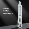 Dao cắt giấy đa năng DLIGHT 12cm lưỡi thép không gỉ sắc bén, ốc vặn điều chỉnh chắc chắn, bền cao - Giá 81.000₫ 7