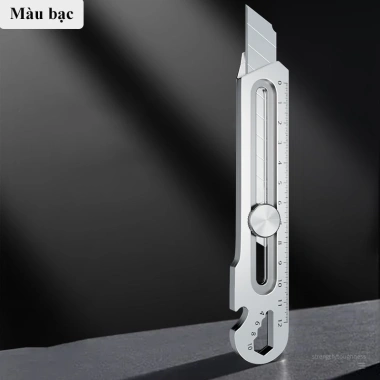 Dao cắt giấy đa năng DLIGHT 12cm lưỡi thép không gỉ sắc bén, ốc vặn điều chỉnh chắc chắn, bền cao - Giá 81.000₫ 9