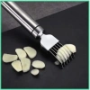 Dao Cắt Sợi Hành 6 Lưỡi Thép Không Gỉ - Dụng Cụ Tỉa Hành Có Nắp Đậy, 15.999đ 2