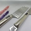 Dao chặn inox đa năng cao cấp gợn sóng – cắt rau củ tiện lợi, bền bỉ, giá chỉ 35k 5