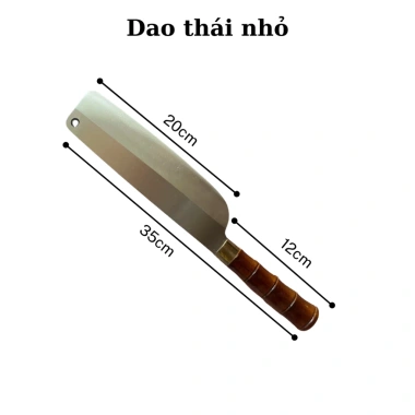 Dao chặt dao thái thép không gỉ TACHI STORE cán chắc, sắc bén, bền 52.000 VND