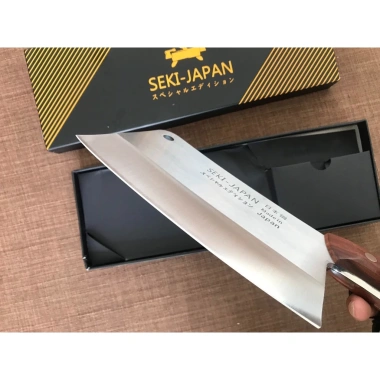 Dao Chặt Xương Seki Thép Không Gỉ - Dao Nhật Đa Năng, Băm Thái, Giá chỉ 239.000 VND