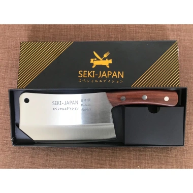 Dao Chặt Xương Seki Thép Không Gỉ - Dao Nhật Đa Năng, Băm Thái, Giá chỉ 239.000 VND