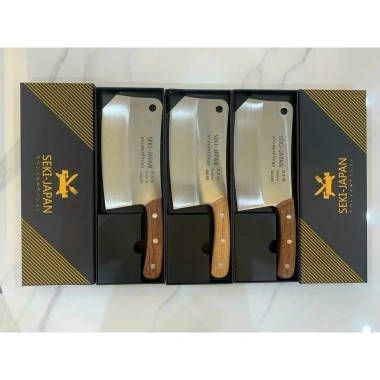 Dao Chặt Xương Seki Thép Không Gỉ - Dao Nhật Đa Năng, Băm Thái, Giá chỉ 239.000 VND